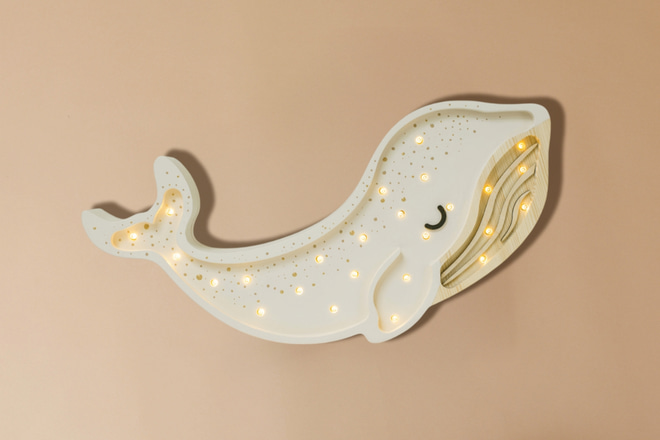 Lampe Little Lights Baleine LED