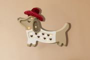 Mini Lampe Little Lights Puppy Chocolate Hearts LED