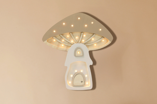 Lampa Little Lights Houba Cappuccino LED