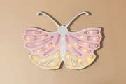 Vaaleanpunainen LED-perhosvalaisin – Little Lights - 1