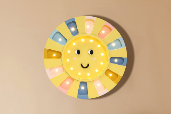 Lampa Little Lights Retro Slunce LED