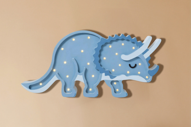 Little Lights Triceratops Lamp