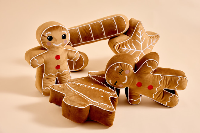 Cuscino Christmas Candy Cane Rosso