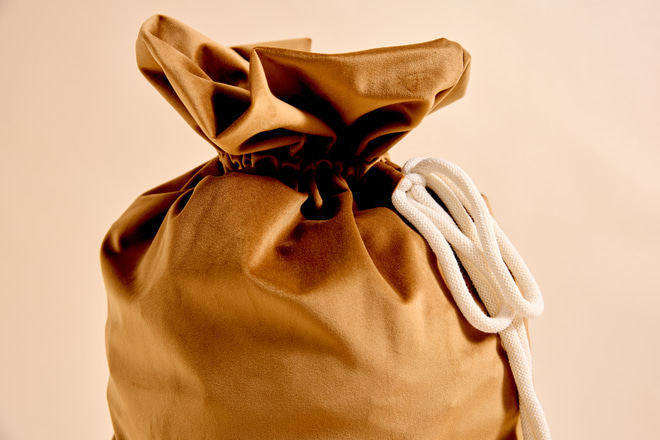 Bolsa Regalos de Terciopelo Amarillo Bolsa Regalos de Terciopelo Amarillo