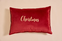 Coussin Rectangle Christmas - Bordeaux