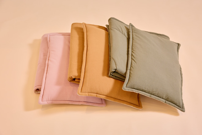 Ensemble Couette et Oreiller 110x140cm - Kit de Sieste - Rose