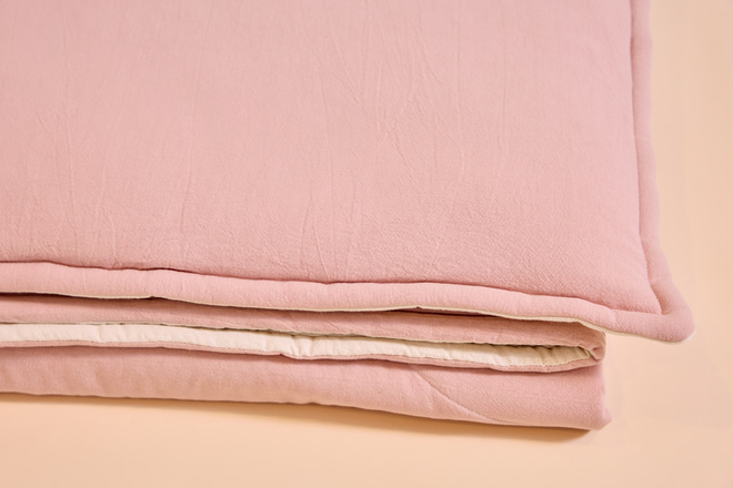 Conjunto de Edredão & Almofada 110x140 - Rosa