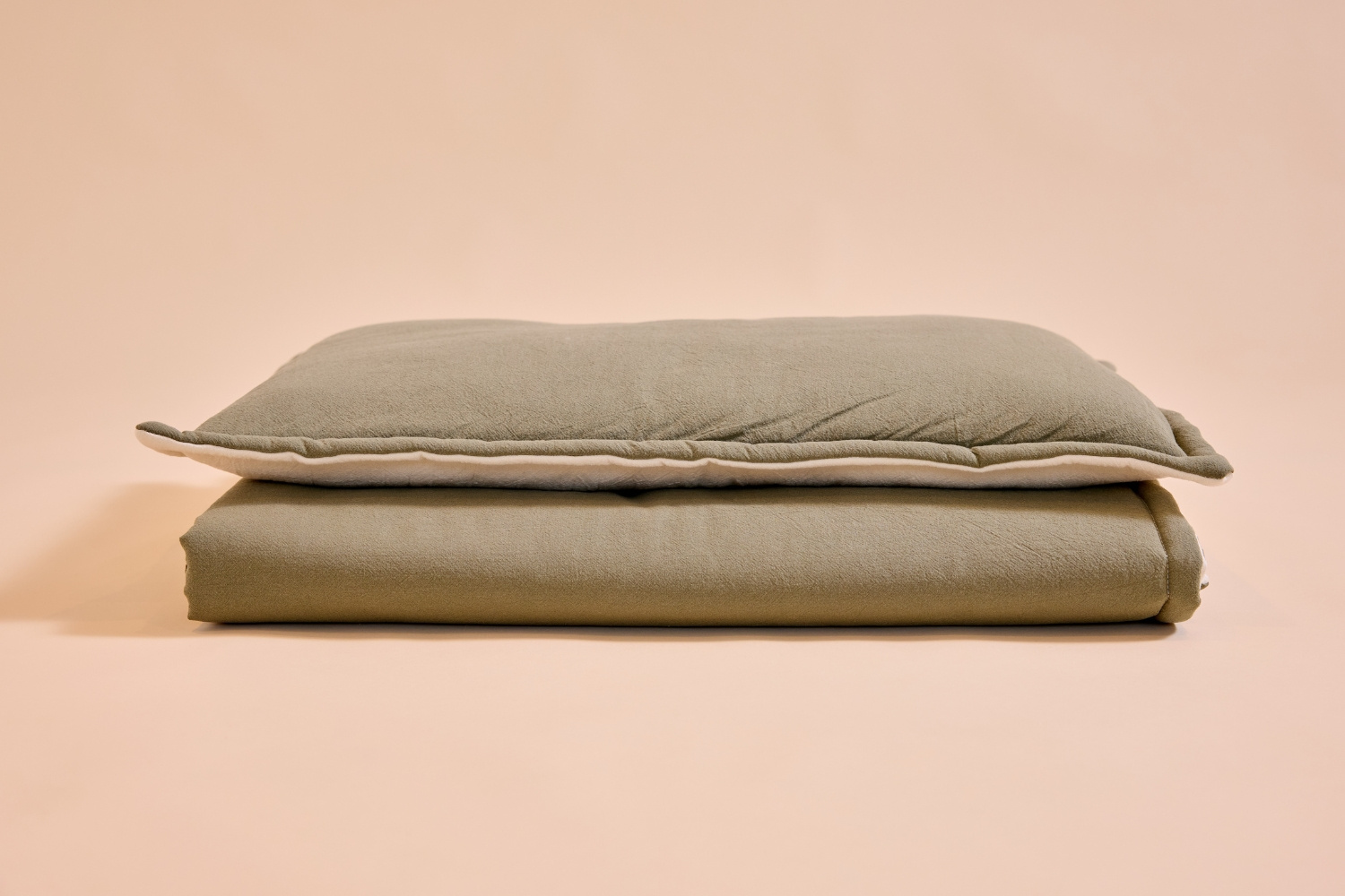 Set Coperta e Cuscino 110x140 - Verde Foresta Set Coperta e Cuscino 110x140 - Verde Foresta