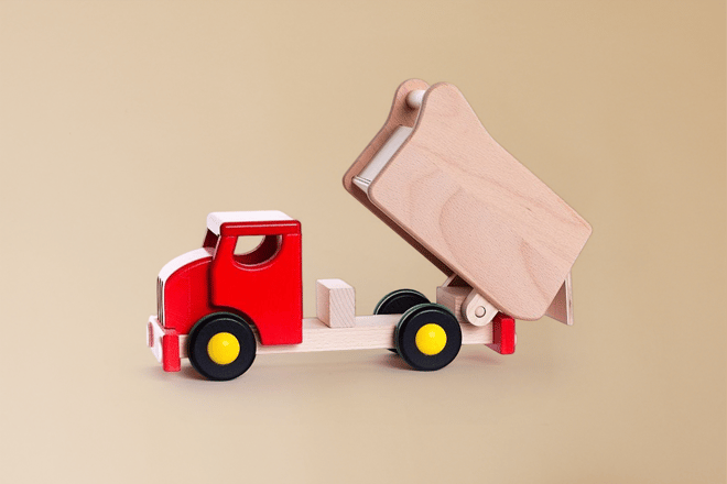 Jouet En Bois - Camion Benne Jouet En Bois - Camion Benne