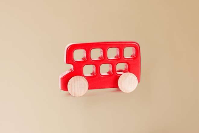 Juguete de madera - Bus Londres Juguete de madera - Bus Londres