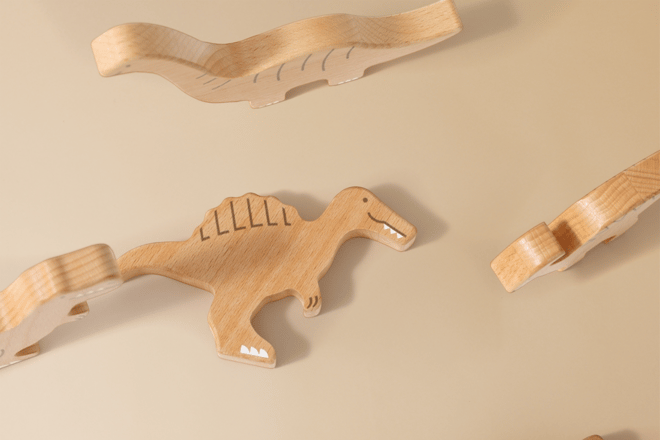 Holzdinosaurier Holzdinosaurier