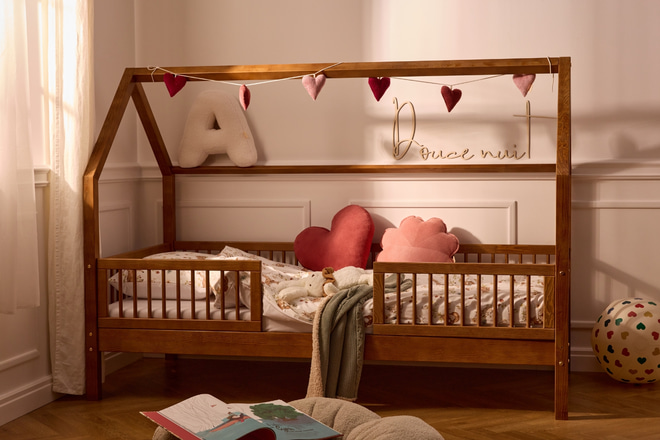 Letto a Capanna B Premium 90x190cm - Vintage