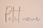 Nástěnná dekorace "Petit Coeur"