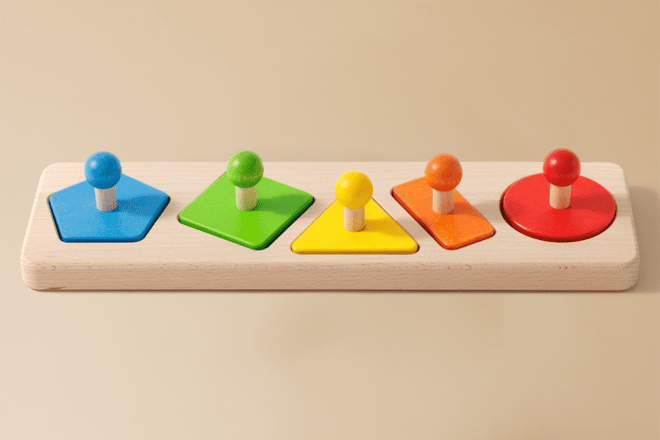 Puzzle di Forme multicolori Puzzle di Forme multicolori