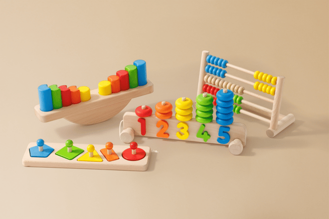 Wooden Shape Recognition Board Wooden Shape Recognition Board