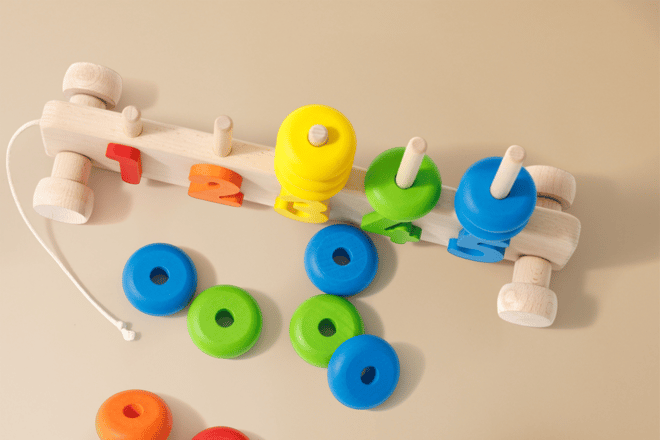 Jouet en bois - Trieur Chiffres Jouet en bois - Trieur Chiffres