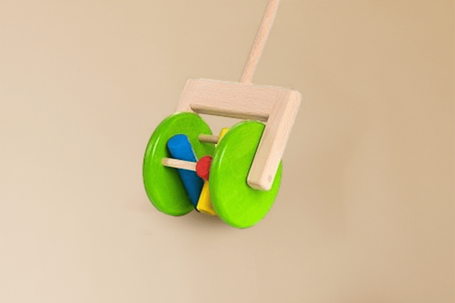 Jouet en bois - Push Toy Hochet Jouet en bois - Push Toy Hochet