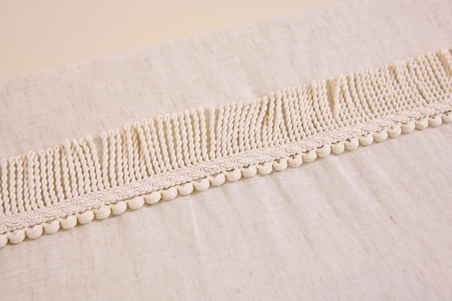 Materassino fasciato in mussola Boho Twist Naturale Materassino fasciato in mussola Boho Twist Naturale
