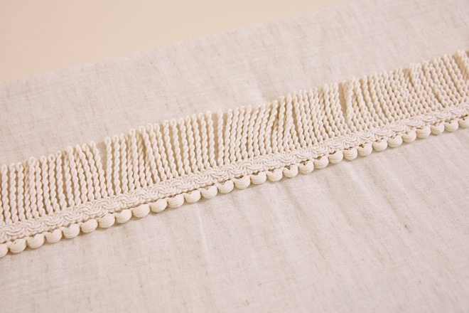 Materassino fasciato in mussola Boho Twist Naturale