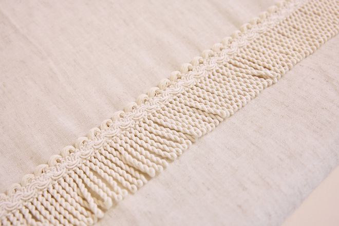 Materassino fasciato in mussola Boho Twist Naturale Materassino fasciato in mussola Boho Twist Naturale