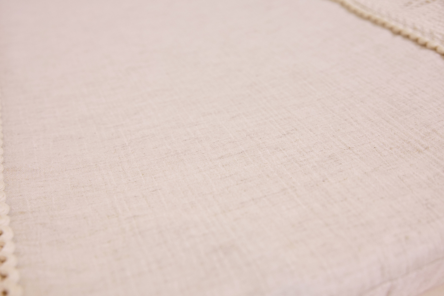 Materassino fasciato in mussola Boho Twist Naturale Materassino fasciato in mussola Boho Twist Naturale