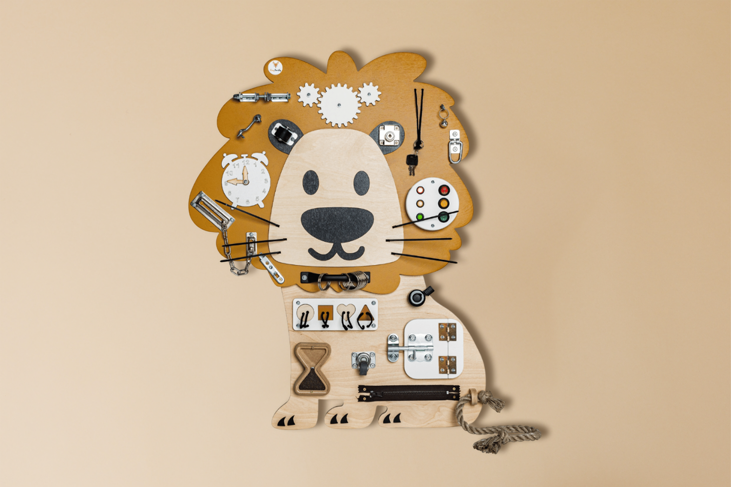 Aktivitätsbrett Löwe Leon Aktivitätsbrett Löwe Leon