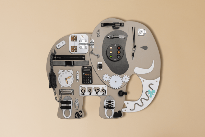 Tabla de actividades Elefante Theo