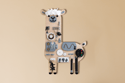 Tavola Montessori Lama Adele naturale
