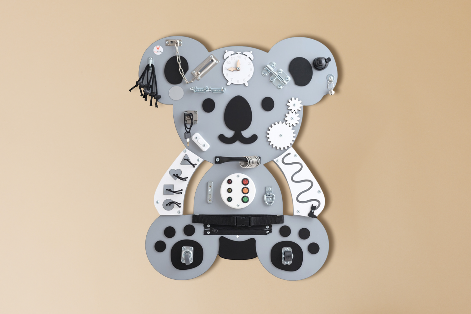 Tavola Montessori Koala Martino grigio Tavola Montessori Koala Martino grigio