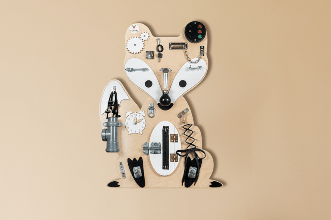 Aktivitätsbrett Fuchs Zoe natürlich