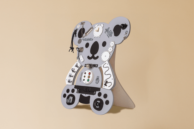 Tavola Montessori Koala Martino grigio Tavola Montessori Koala Martino grigio