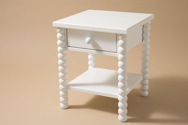 Wooden Storage Cube - Natural