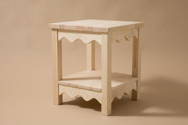 Mensola a Cubo - Naturale