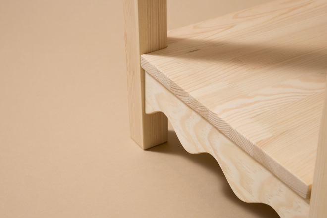 Cubo de Almacenamiento de Madera - Natural