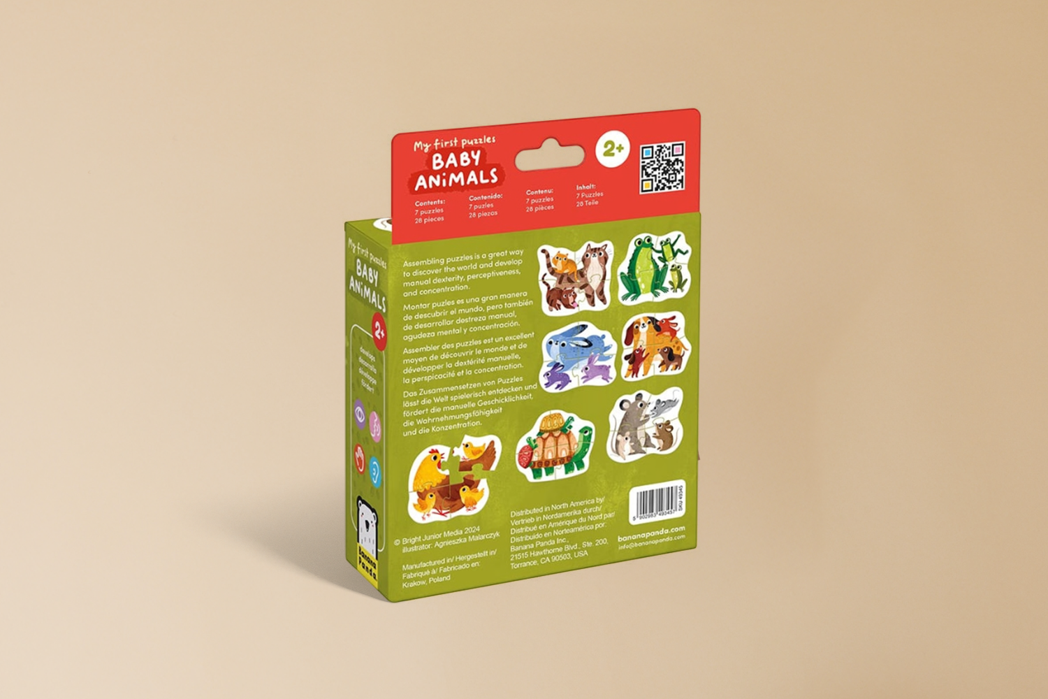 Mis Primeros Puzzles Animales Bebé 2+ Mis Primeros Puzzles Animales Bebé 2+
