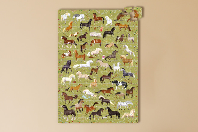 Puzzlove Horses Puzzle 7+