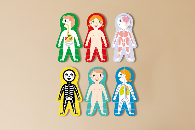 Super Size Puzzle My Body 3+