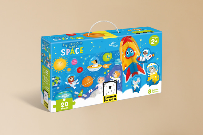 Puzzle à la Découvert de l'Espace 2+