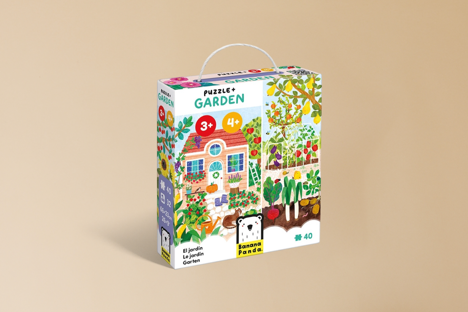 Garden Puzzle 3+, 4+ Garden Puzzle 3+, 4+