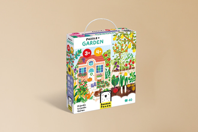 Garden Puzzle 3+, 4+