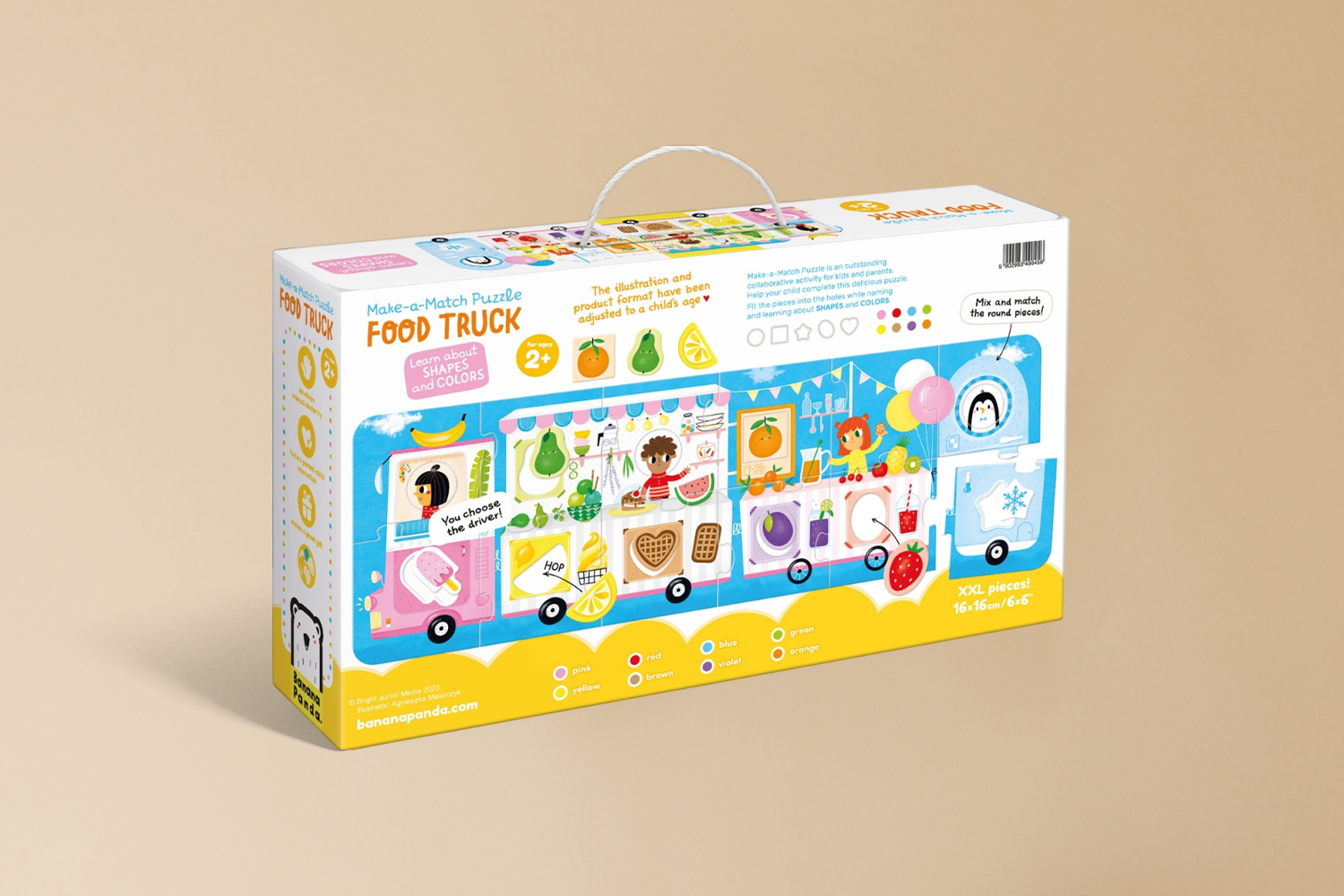 Puzzle Make-a-Match Food Truck 2+ Puzzle Make-a-Match Food Truck 2+