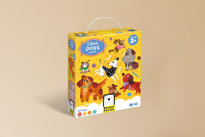 I Love Dogs Puzzle 3+ I Love Dogs Puzzle 3+