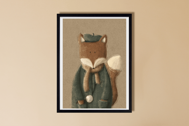Affiche Renard - Vintage Affiche Renard - Vintage