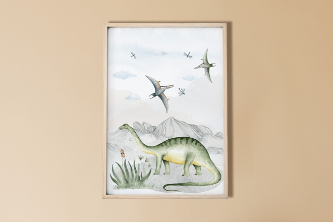 Dinosaur Poster Dinosaur Poster
