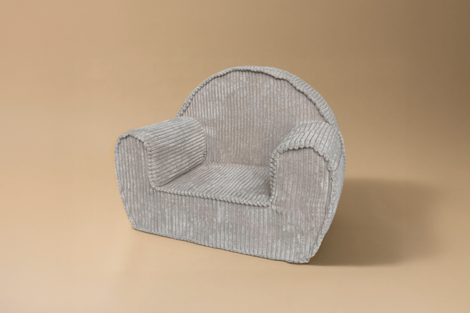 Fauteuil en Velours Côtelé - Sugar Brown Fauteuil en Velours Côtelé - Sugar Brown