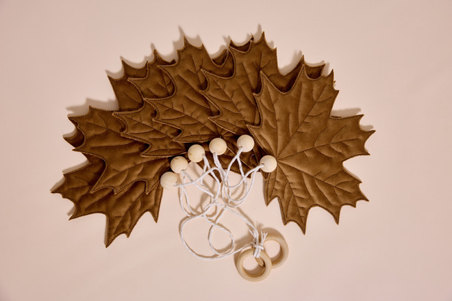 Gold Pink Christmas Tree Garland Gold Pink Christmas Tree Garland