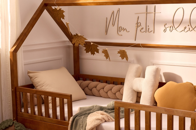 House Bed L Premium 90x190cm - Vintage