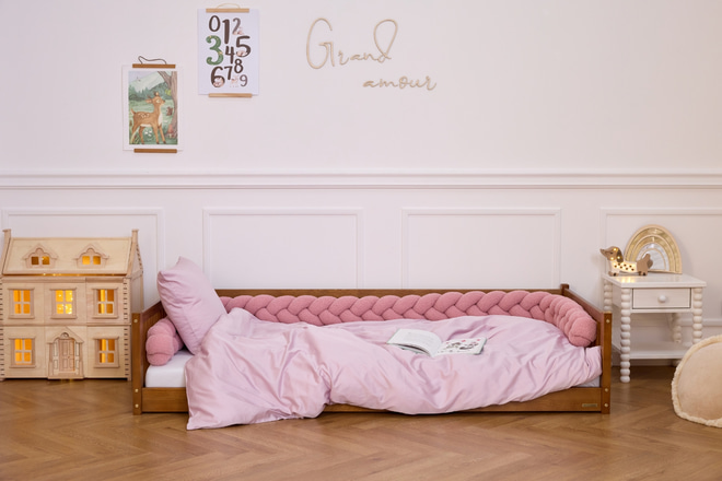 Brasilia Premium Bed On The Floor 90x190cm - Vintage