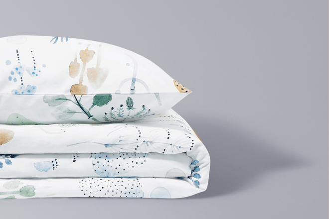 Cotton Satin Enchanted Forest Duvet Set 140x200