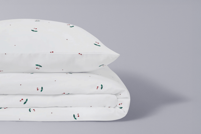 Cotton Satin Cherries Duvet Set 140x200